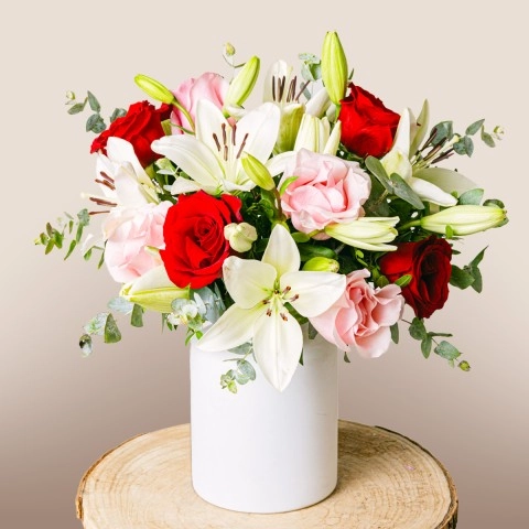 Roses Et Lys