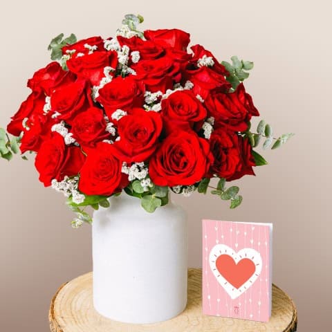24 Roses Damour Toujours